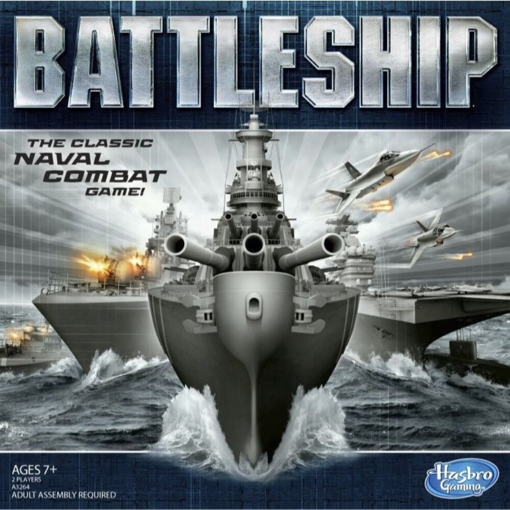 Battleship Classic Board Game Strategy Game Ages 7 and up for 2 Players - Picture 1 of 1